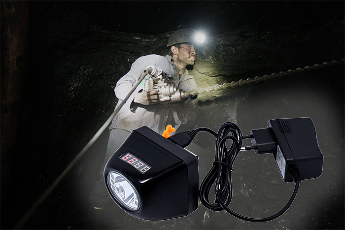 wirless mining cap lamp with charger